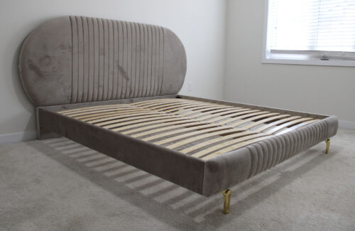 Caan Fabric Bed photo review