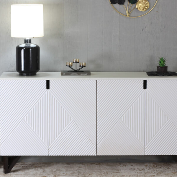 White Collin Side Board for sale at 21% off