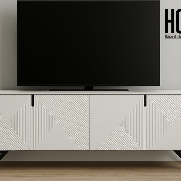 Collin TV Console with 4 Doors in 6 feet Length